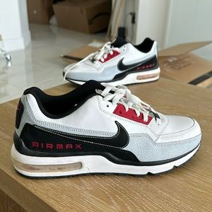NIKE AIR MAX LTD LIMITED SAFARI WHITE BLACK RED 407979 121 2010 RELEASE